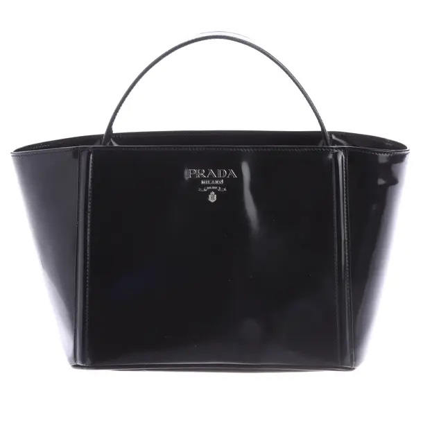 Handtasche, in Schwarz, Leder, Prada