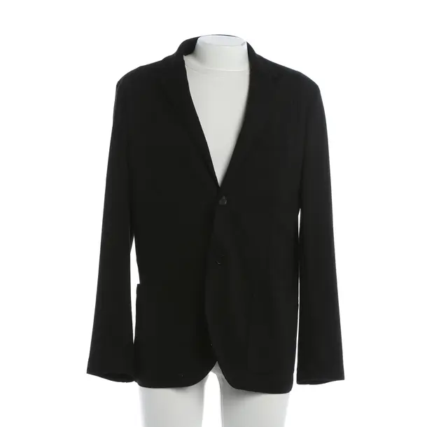 Blazer, in Black, Wool, Harris Wharf London