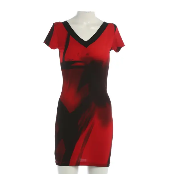 Kleid, in Rot, Polyester, Roberto Cavalli