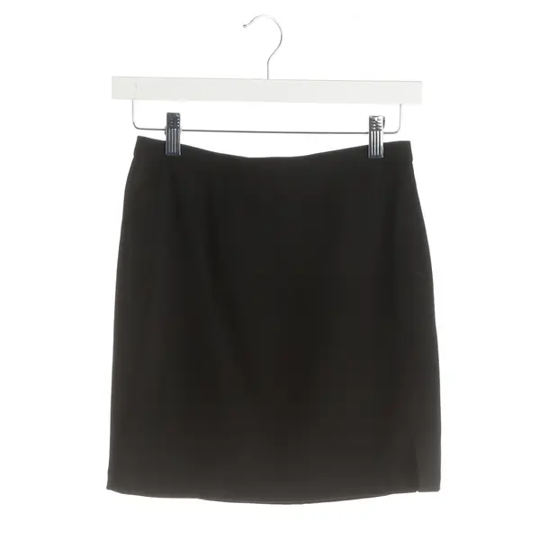 Rock, in Schwarz, Wolle, Thierry Mugler