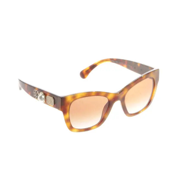 Sonnenbrille, in Braun, Kunststoff, Chanel