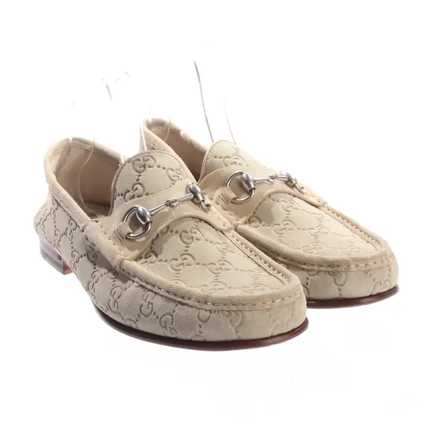 Loafers, in Beige, Gucci