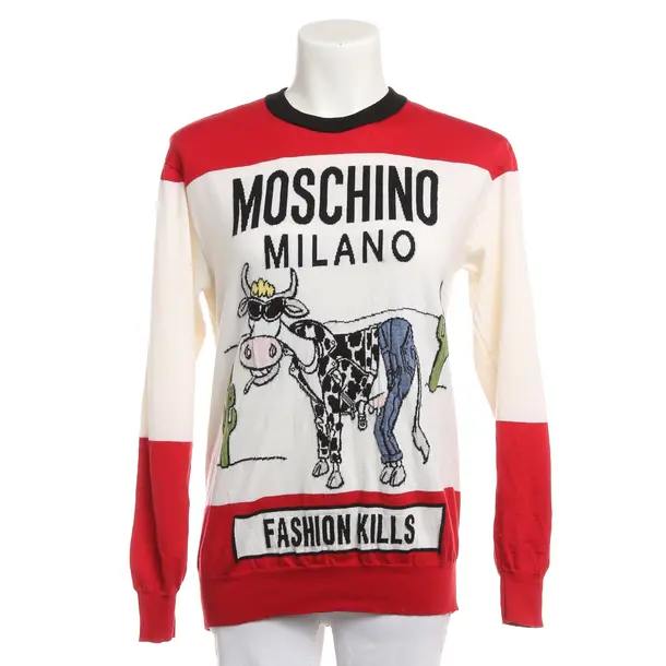 Wollpullover, in Mehrfarbig, Wolle, Moschino