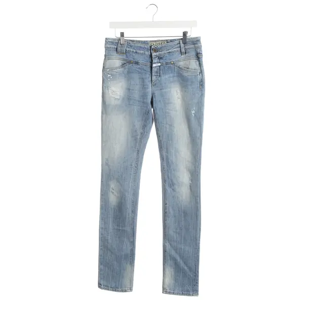 Jeans Slim Fit, in Blau, Baumwolle, Closed