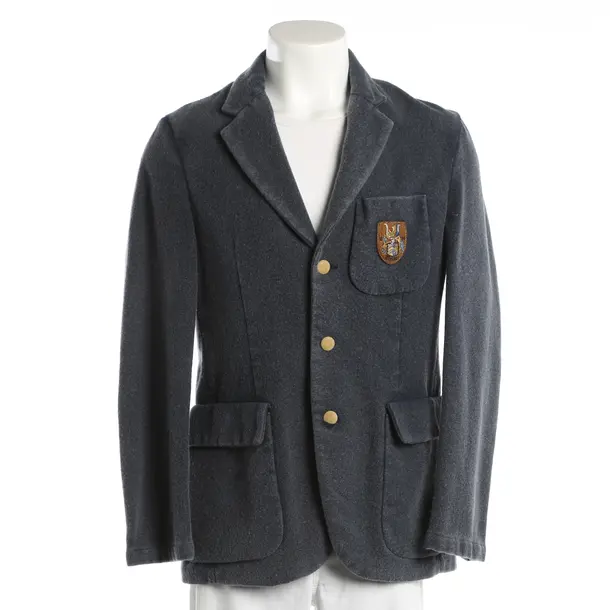 Blazer, in Navy, Wool, Luis Trenker