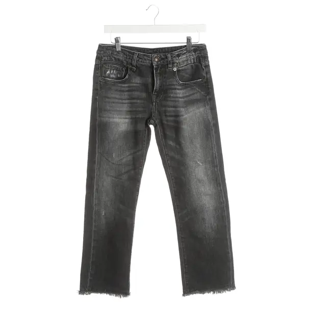 Straight Fit Jeans, in Gray, Cotton, R13