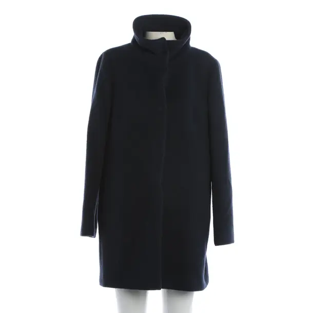 Winter Coat, in Navy, Wool, Fuchs Schmitt