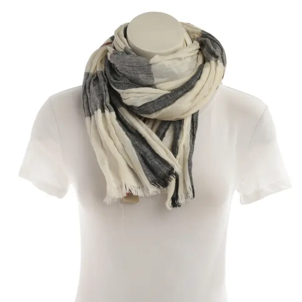 Shawl, in Multicolored, Linen, Burberry