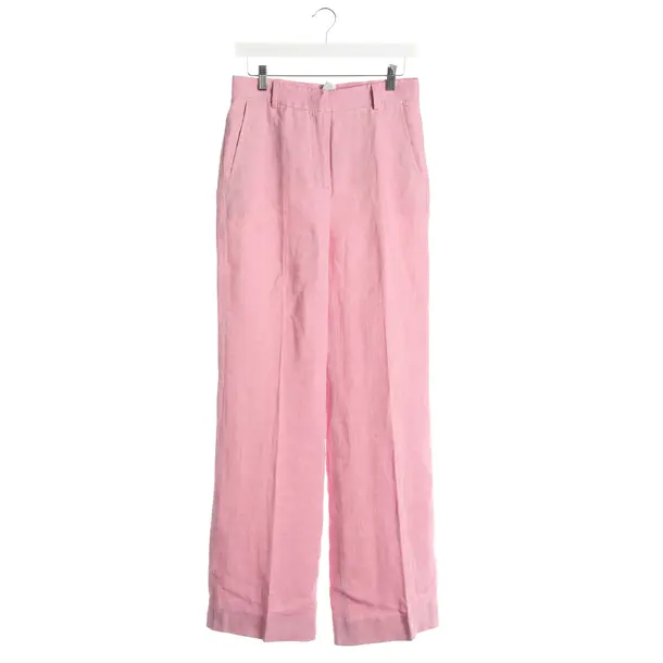 Hose, in Rosa, Leinen, Max Mara