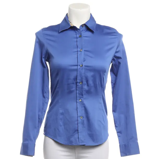 Bluse, in Blau, Baumwolle, Burberry London