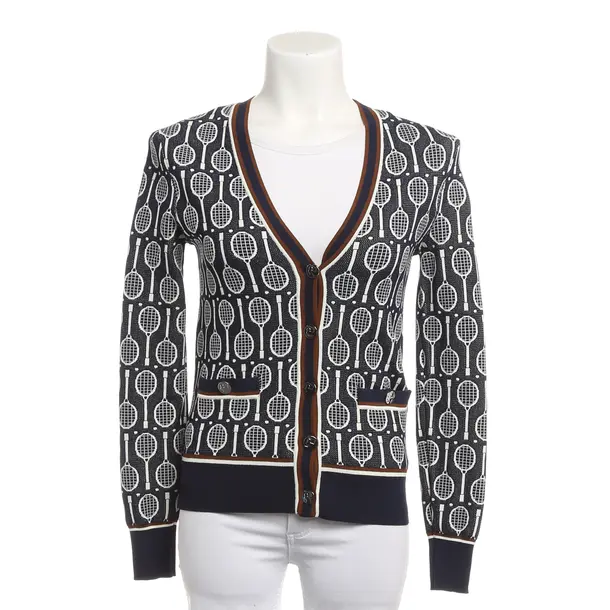 Cardigan, in Multicolored, Viscose, Tory Burch