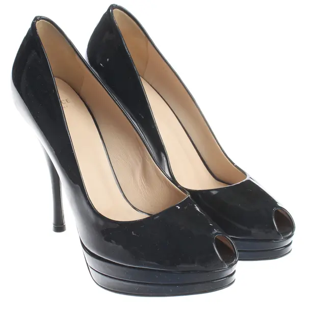 Peep Toes, in Navy, Versace