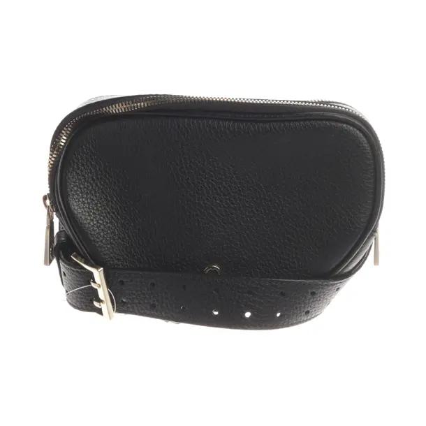 Gürteltasche, in Schwarz, Leder, Aigner