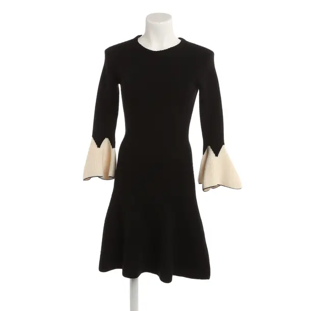 Dress, in Black, Wool, Alexander McQueen