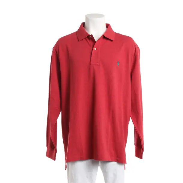 Long Sleeve Shirt, in Light Red, Cotton, Polo Ralph Lauren