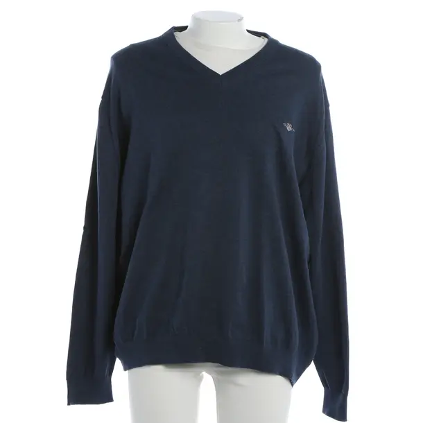 Pullover, in Navy, Baumwolle, Gant