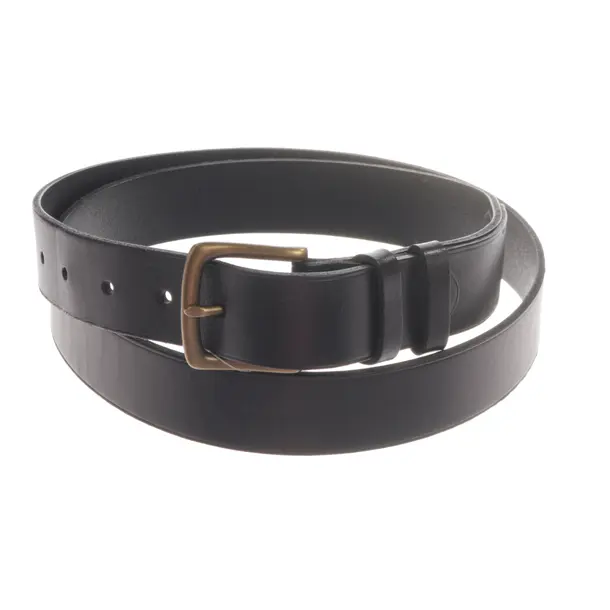 Belt, in Black, Leather, Polo Ralph Lauren