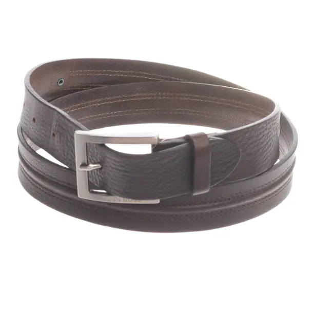 Gürtel, in Dunkelbraun, Leder, Hugo Boss