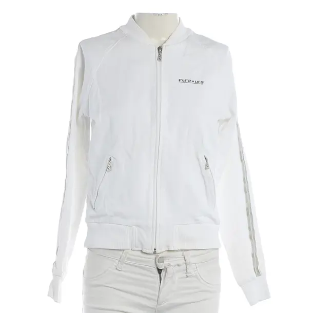 Sweatshirt, in White, Cotton, Bogner Fire and Ice