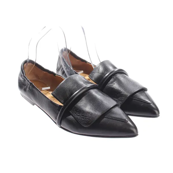 Ballet Flats, in Black, Pomme d´or