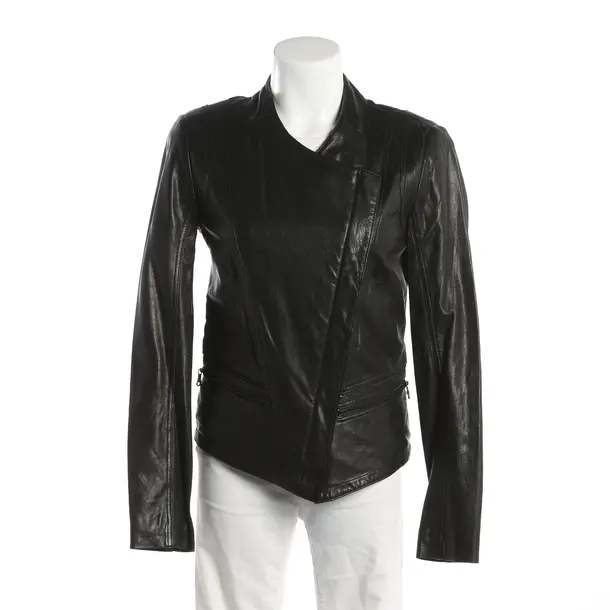 Giacca in pelle, in Nero, Pelle, Drykorn