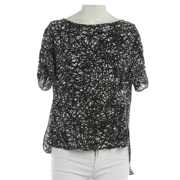 Shirt, in Schwarz, Seide, Drykorn