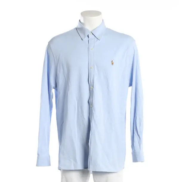 Shirt, in Light Blue, Cotton, Polo Ralph Lauren