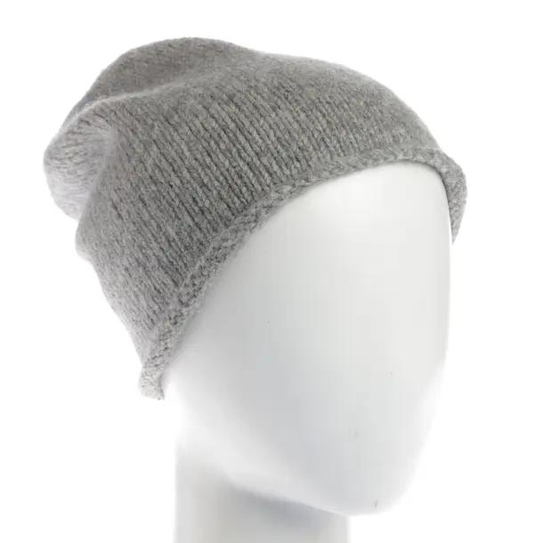 Mütze, in Grau, Kaschmir, Closed