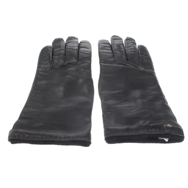 Lederhandschuhe, in Schwarz, Leder, Strenesse
