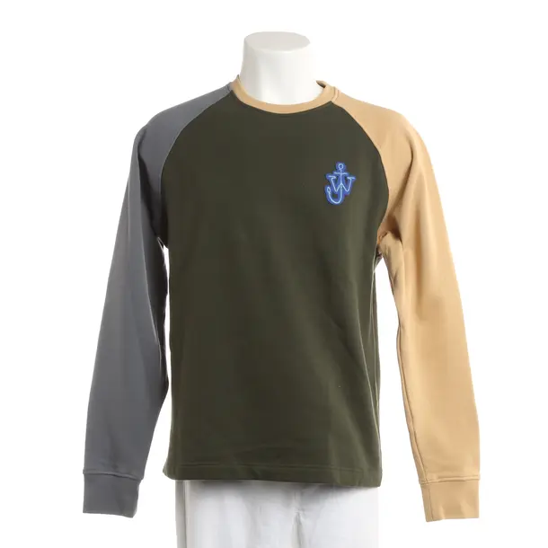 Sweatshirt, in Green, Cotton, JW Anderson