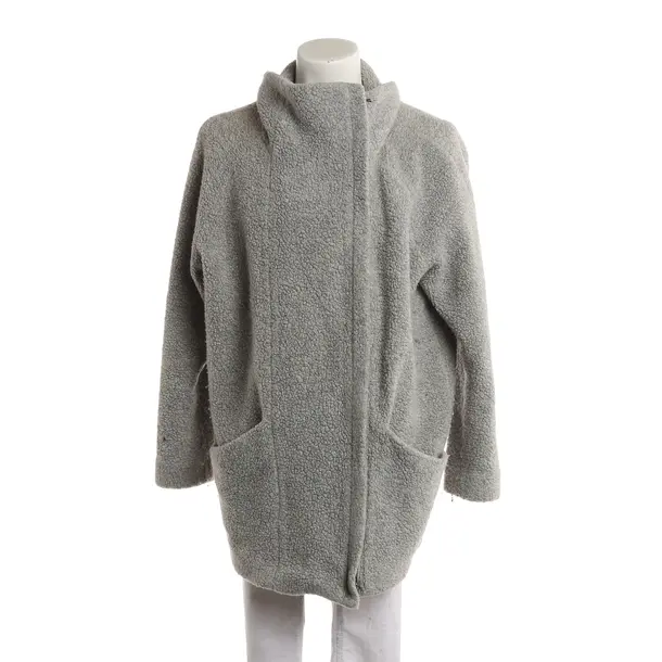 Winterjacke, in Grau, Wolle, Drykorn