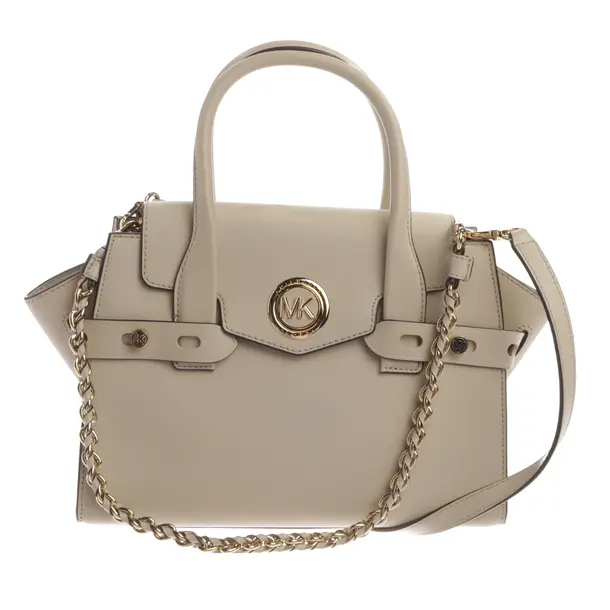 Handtasche, in Beige, Leder, Michael Kors