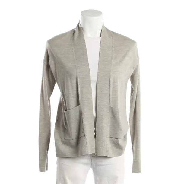 Cardigan, in Gray, Wool, Allude