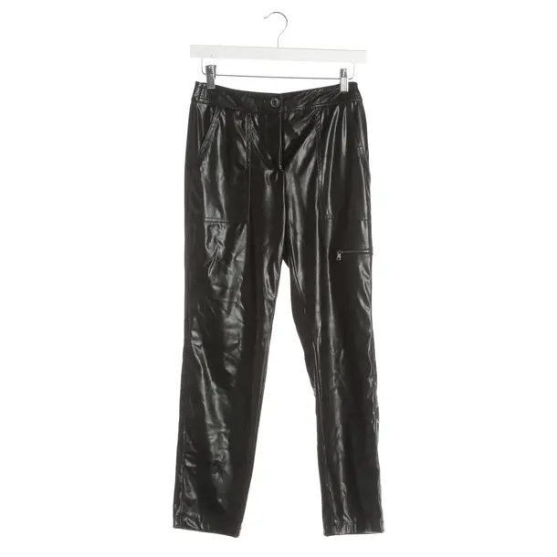 Pants, in Black, Polyurethane, Marc Cain