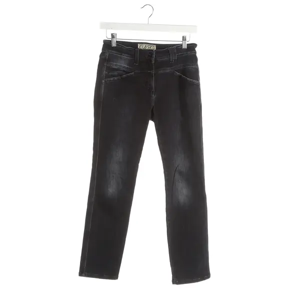 Slim Fit Jeans, in Dark Gray, Cotton, Closed
