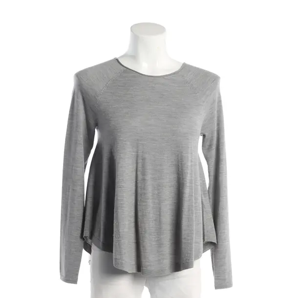 Wollpullover, in Grau, Wolle, Allude
