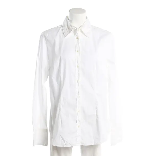 Bluse, in Weiß, Baumwolle, 0039 Italy