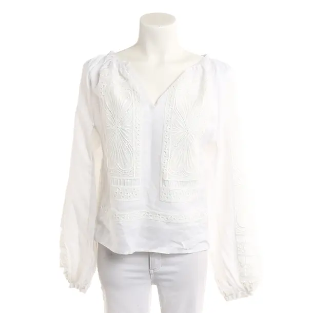 Blouse, in White, Ramia, Maje