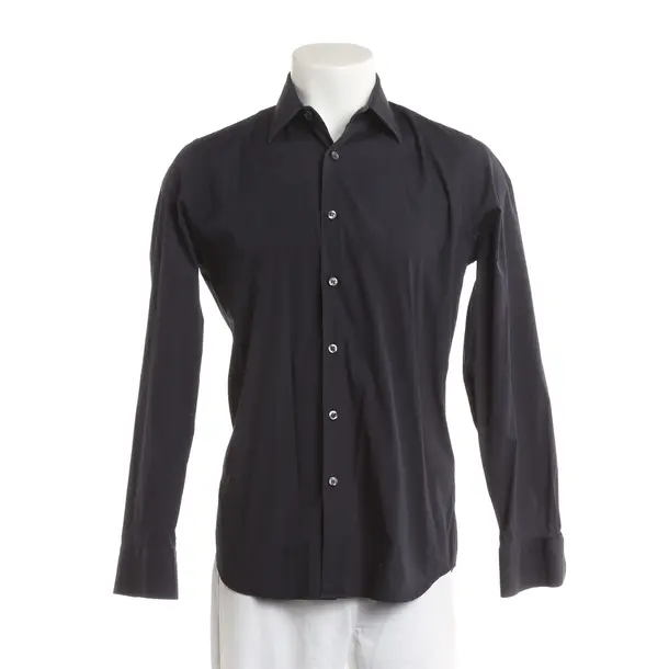 Hemd, in Navy, Baumwolle, Prada