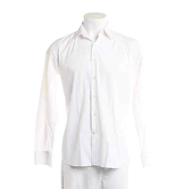 Hemd, in Weiß, Baumwolle, Prada