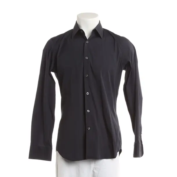 Hemd, in Navy, Baumwolle, Prada