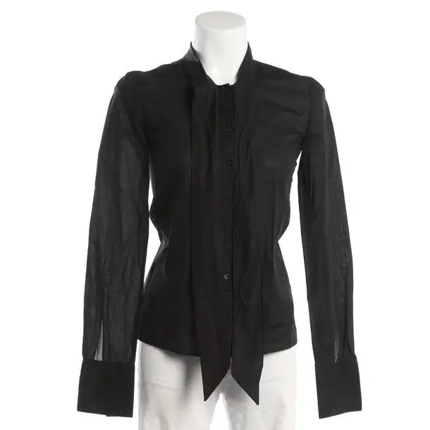 Bluse, in Schwarz, Baumwolle, Hugo Boss Red Label