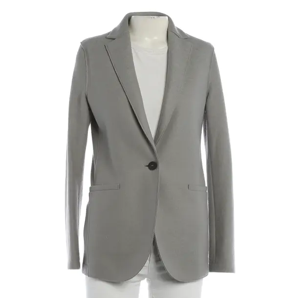 Blazer, in Grau, Wolle, Harris Wharf London