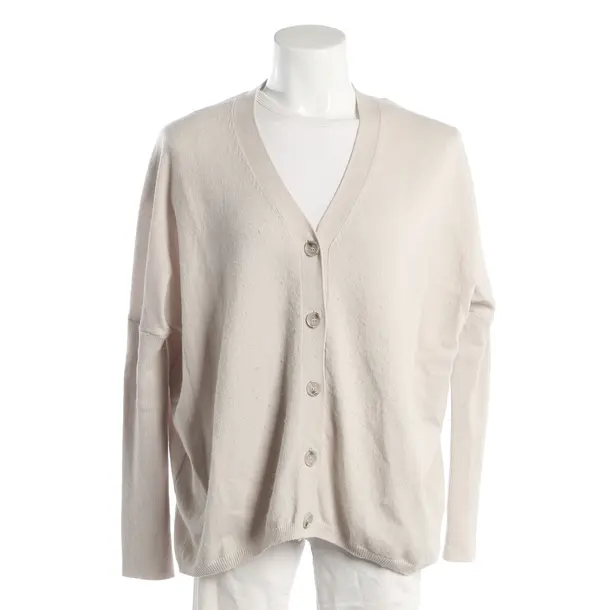 Strickjacke, in Hellgrau, Wolle, Allude