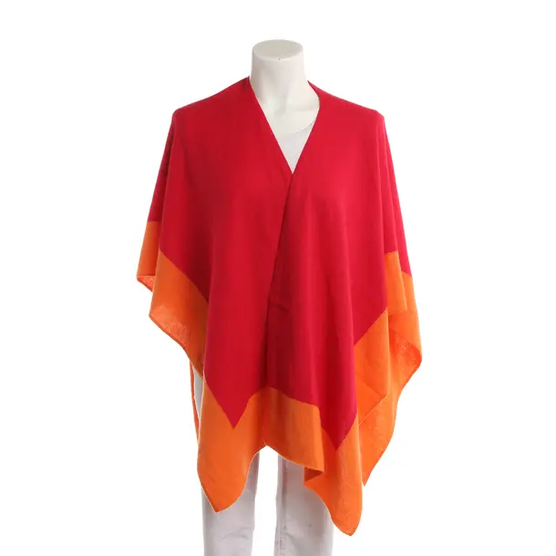 Poncho, in Red, Wool, Herzensangelegenheit