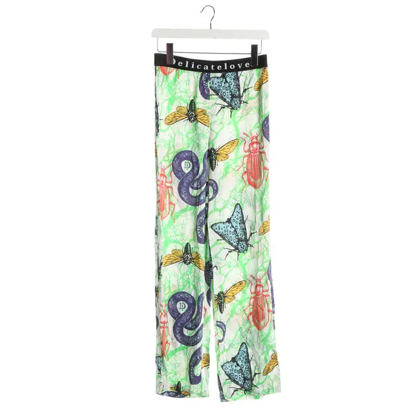 Pants, in Multicolored, Viscose, Delicatelove