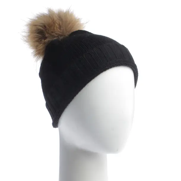 Mütze, in Schwarz, Wolle, S.Marlon