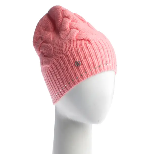 Mütze, in Rosa, Kaschmir, Bogner