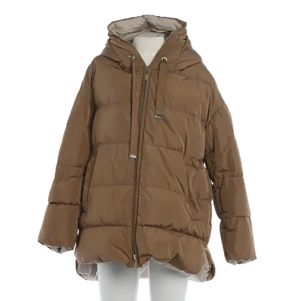 Winter Jacket, in Light Brown, Polyester, Max Mara