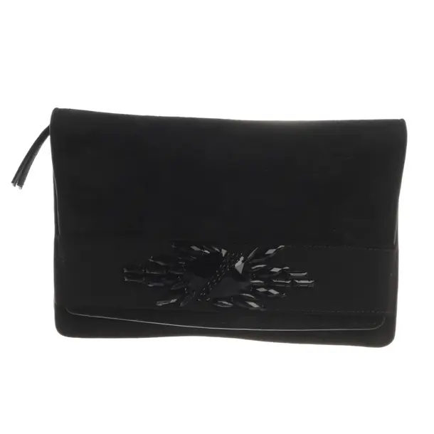 Clutch Bag, in Black, Leather, Dorothee Schumacher